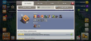 Clash Of Clans CV12 5 construtores, Herois LVL: 47,51 e 22