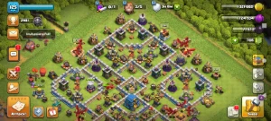 Clash Of Clans CV12 5 construtores, Herois LVL: 47,51 e 22