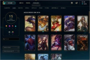 Conta Platina IV LoL Lvl 112 - League of Legends
