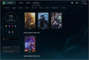 Conta Platina IV LoL Lvl 112 - League of Legends