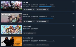 Conta Steam (R$2230 Gastos) Lost Ark, Kurtz Pel, Mir4, Prime