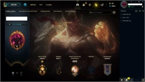 Conta League of Legends - Ouro 2 - 148 campeoes e 157 skins LOL