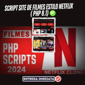 Script site de filmes estilo Netflix ( PHP 8.1) - Outros