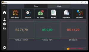 1 Mês Premium Código - CG Vendas e PDV - Programa de Vendas - Softwares e Licenças
