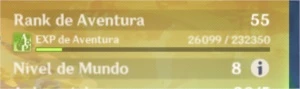 conta genshin ar55 com 4 t5 e 2 armas t5 - Genshin Impact