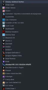 Conta Steam Nivel 25
