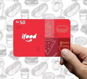 Cartão Presente Gift Card Ifood Brasil R$ 50 O MAIS BARATO - Gift Cards