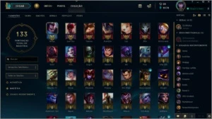 Conta League Of Legends / +20 Skins +40 Champs / Unranked LOL