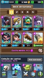 Conta 2em1 CV10 Clash of clans + Clash Royale barato