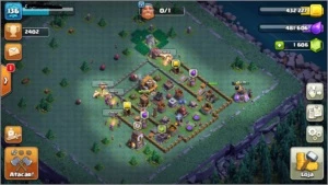 Conta 2em1 CV10 Clash of clans + Clash Royale barato