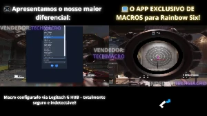 Macro Atualizado 2025 para Rainbow Six |