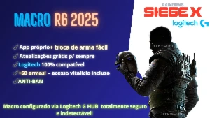 Macro Atualizado 2025 para Rainbow Six |