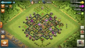 Cv8 e Cv9, ambos full e mais um brinde - Clash of Clans