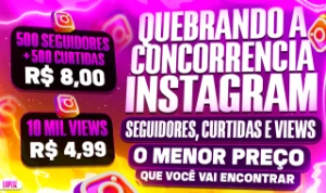 [PROMOÇÃO] SEGUIDORES + CURTIDAS POR APENAS R$ 9,99 - Redes Sociais