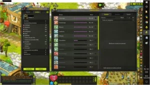 Dofus Conta ~ Roub 200 e Elia 189 ~ Profissões e Scroll ~