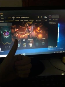 Conta ex Platina4 hoje em dia UNRANKED pois nao jogo mais. - League of Legends LOL