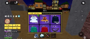 Conta de blox fruits com god humano - Roblox