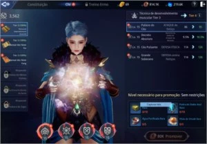 Conta MIR4 farm com 1kk de DarkSteel, sem wemix, 2 a 4f