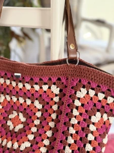 Maxi bag crochê - Artesanato e Personalizados
