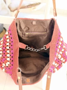 Maxi bag crochê - Artesanato e Personalizados