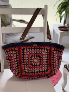 Maxi bag crochê - Artesanato e Personalizados