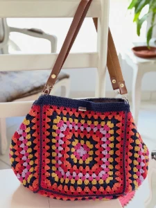Maxi bag crochê - Artesanato e Personalizados