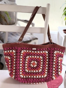 Maxi bag crochê - Artesanato e Personalizados