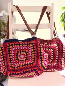 Maxi bag crochê - Artesanato e Personalizados