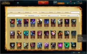 CONTA LOL DIAMANTE 5 / TODOS OS CHAMPS + 188 SKINS (174k RP) - League of Legends