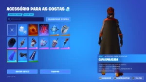 conta fortnite com algumas skins