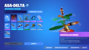 conta fortnite com algumas skins