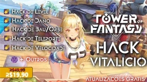 Tower of Fantasy Level Hack, Speed, Dano etc - Vitalício - Others
