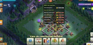 Conta Clash of Clans Cv16 quase full