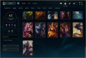 CONTA PLATINA 2 COM EMOJI MESTRE SEASON 2020 - League of Legends LOL