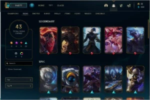 CONTA PLATINA 2 COM EMOJI MESTRE SEASON 2020 - League of Legends LOL