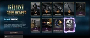 CONTA WARZONE COM PLATINA E BUNDLS - Call of Duty COD
