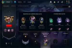 Conta League Of Legends - Season 4 - 103+ skins LOL