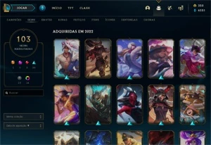 Conta League Of Legends - Season 4 - 103+ skins LOL
