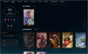 Conta LOL ex diamante - League of Legends