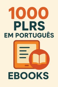 Mil ebooks em português (plrs)