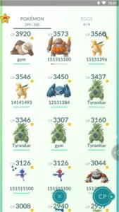 CONTA POKEMON GO LEVEL 36