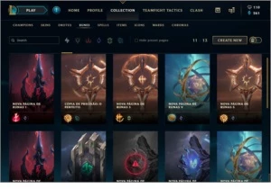 Conta LOL 297 Skins RARAS - League of Legends