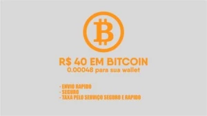 40 REAIS EM BITCOIN (0.00048 Bitcoin) - Outros