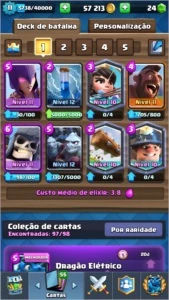 Conta Lv11,4400 troféus - Clash Royale