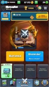 Conta Lv11,4400 troféus - Clash Royale