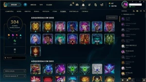 Conta League of Legends LOL