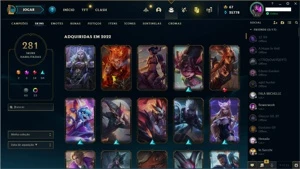Conta League of Legends LOL