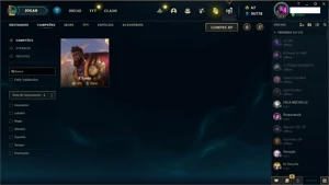 Conta League of Legends LOL