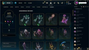 Conta League of Legends LOL