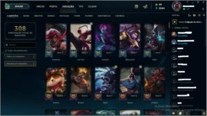 Acc League of Legends PLATINA1 LOL